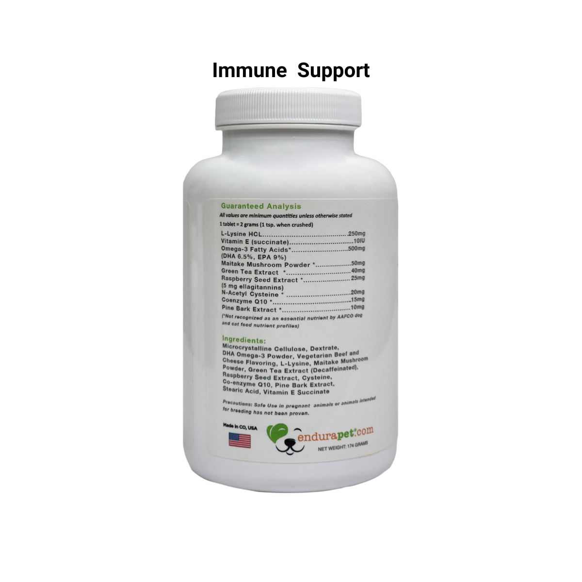 endurapet® Daily Multi (2) pack Multi-Vitamins for Cat and Dog Immune Support (2)