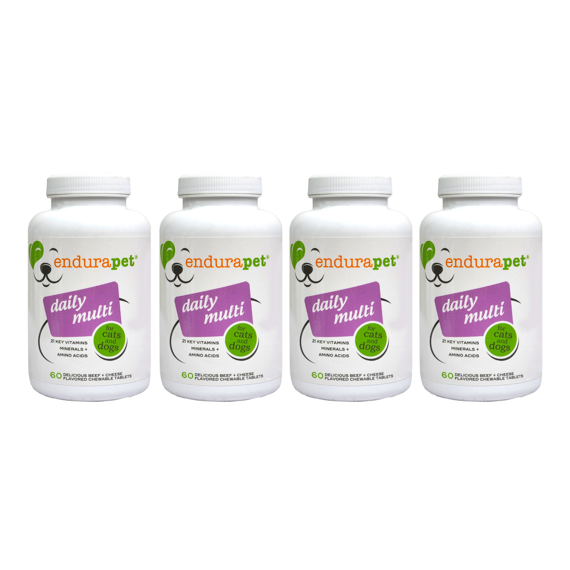endurapet® Daily Multi (4) pack Multi-Vitamins for Cats and Dogs